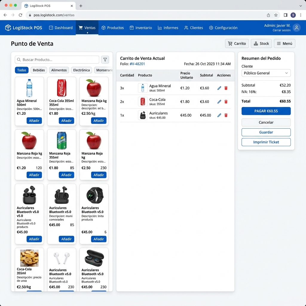 Sistema POS y Gestión de Inventario